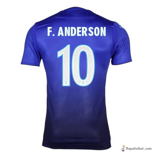 Camiseta Lazio Replica Tercera Ropa F.Anderson 2017/18